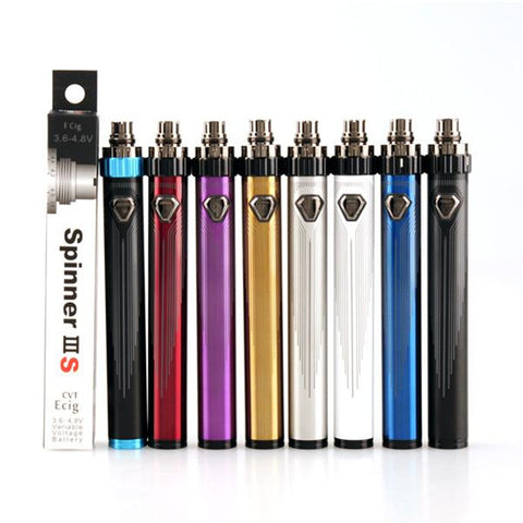 Spinner IIIS 1600mAh 510/eGo Battery