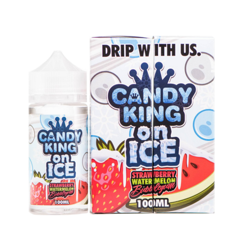 Strawberry Watermelon Bubble Gum on Ice by Candy King