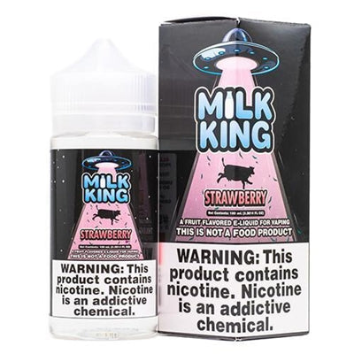 Strawberry by Milk King E-Liquid - 100ml