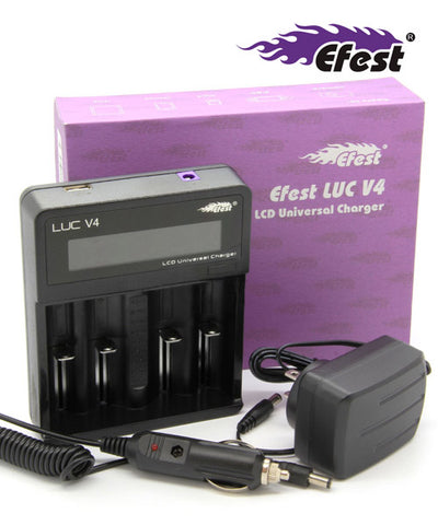 Efest LUC V4 4 Channel Battery Charger